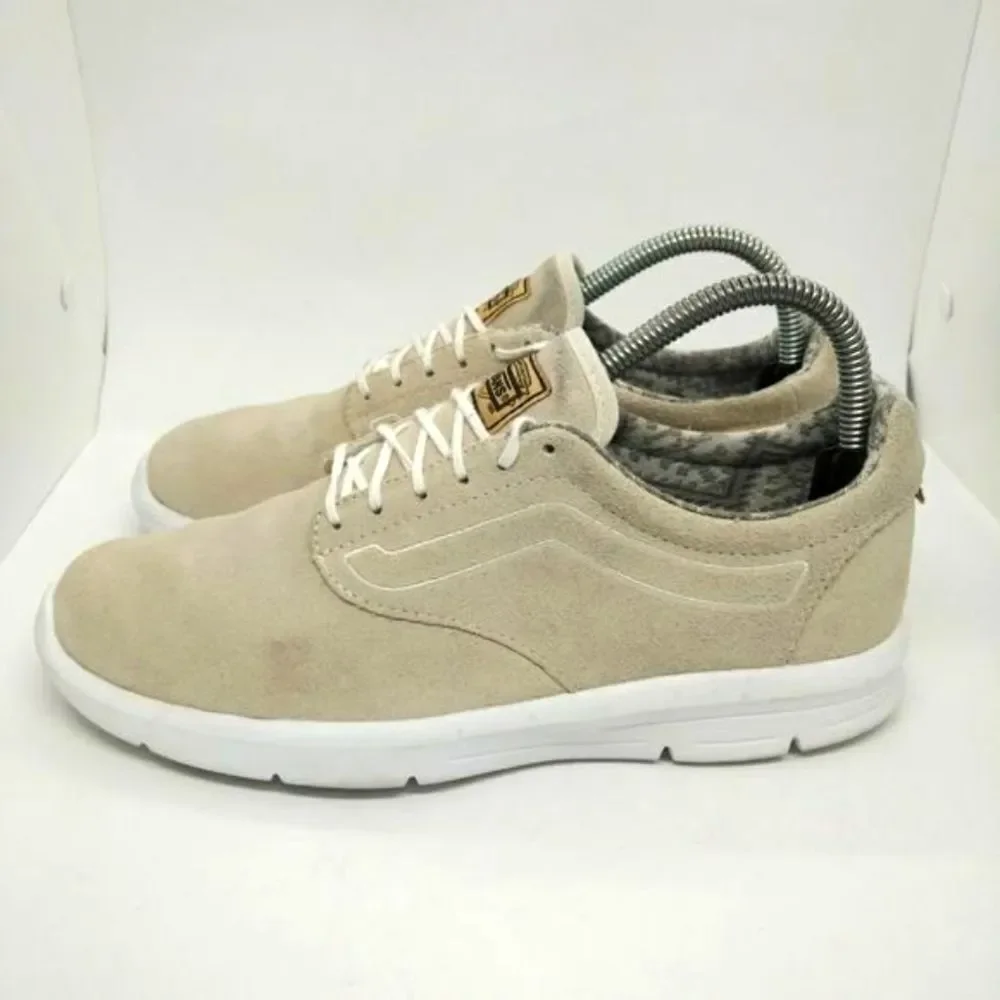 Vans Ultracush Lite Athletic Shoes Unisex Mens Size 7.5 Womens Size 9 Beige Casu